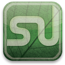 eco, green, Stumbleupon DarkSlateGray icon