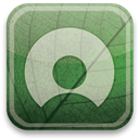 Netlog, green, eco DarkSlateGray icon
