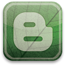 green, blogger, eco DarkGray icon