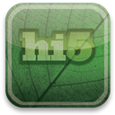 hi, green, eco DarkSlateGray icon