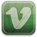 green, Vimeo, eco DarkSlateGray icon
