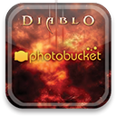 photobucket, diablo Black icon