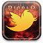 diablo, twitter SandyBrown icon