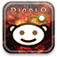 diablo, Reddit Black icon