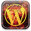 diablo, Wordpress Black icon
