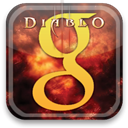 google, diablo Black icon