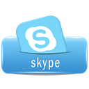 Skype Black icon