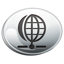 network Black icon