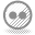 flickr Gray icon