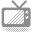 television Gray icon