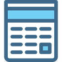 Tools And Utensils, calculator, maths, Technological, Calculating, technology DarkSlateBlue icon