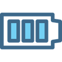technology, full battery, battery status, Battery, Battery Level DarkSlateBlue icon