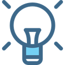 illumination, Idea, Light bulb, electricity, technology DarkSlateBlue icon