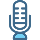 Voice Recording, radio, Microphone, sound, technology, vintage DarkSlateBlue icon