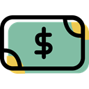 banking, payment method, Money, Dollar Symbol, Business, investment, Cash DarkSeaGreen icon