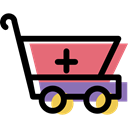 online shop, shopping cart, online store, shopping, Supermarket, commerce Black icon