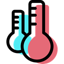 Fahrenheit, temperature, Mercury, thermometer, Celsius, Tools And Utensils, Degrees Black icon