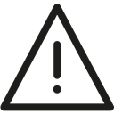 triangle, exclamation mark, Alert, traffic sign, warning, signs, danger Black icon