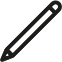 pencil, Pen, Blank, interface, Tools And Utensils, Edit, Archive, document Black icon