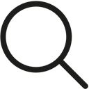 search, magnifying glass, Loupe, detective, Tools And Utensils, zoom Black icon
