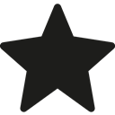 star, shapes, rate, Favourite, signs, Favorite Black icon