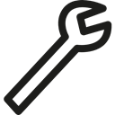 Improvement, Wrench, garage, Home Repair, Tools And Utensils Black icon