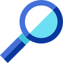 magnifying glass, zoom, Loupe, Tools And Utensils, search, detective Black icon