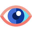 medical, people, Eye, Ophthalmology, vision, optical Black icon