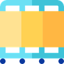 Room Divider, hospital, privacy, medical SandyBrown icon