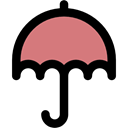 Protection, Umbrella, rainy, weather, Tools And Utensils, meteorology, Rain Black icon