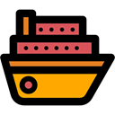 transport, Yacht, Cruise, Ships, ship, Boat Black icon