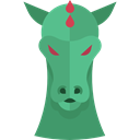 Animals, Folklore, Avatar, monster, Character, Fantasy, Fairy Tale, legend, Dragon MediumSeaGreen icon