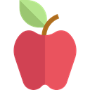 Healthy Food, vegan, Apple, organic, Fruit, vegetarian, food, diet IndianRed icon