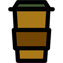 hot drink, Coffee Shop, Paper Cup, coffee cup, food, Take Away, Coffee Black icon