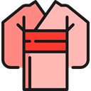 fashion, Karate, Kimono, sports, Martial Arts, Asian, Judo, oriental LightPink icon