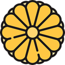 japanese, Kamon, ornament, Asian, decoration, Ornamental SandyBrown icon