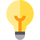 illumination, electricity, Light bulb, technology, invention, Idea Black icon