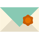 interface, Note, envelope, mail, Message, Email MediumAquamarine icon