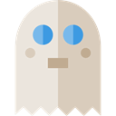 spooky, Ghost, Terror, fear, halloween, horror, scary LightGray icon