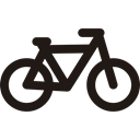 Bicycle, sports, Bike, cycling, exercise, sport, vehicle, transport Black icon