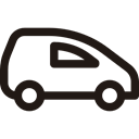 Car, transport, vehicle, transportation, Automobile Black icon
