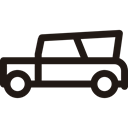 transportation, Automobile, Car, transport, vehicle Black icon
