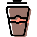 Coffee, food, coffee cup, Coffee Shop, Paper Cup, Take Away, hot drink Black icon