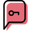 Conversation, chatting, Message, Chat, Multimedia, Speech Balloon, speech bubble LightCoral icon