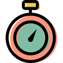 Wait, timer, Chronometer, Tools And Utensils, stopwatch, time Black icon