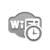 Wifi, Clock DarkGray icon