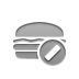 hamburger, cancel DarkGray icon