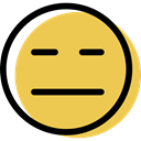Calm, Face, smiley, smiling, interface, Emotion, feelings, Emoticon, people SandyBrown icon