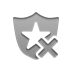 cross, security DarkGray icon