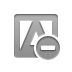 delete, adobe DarkGray icon